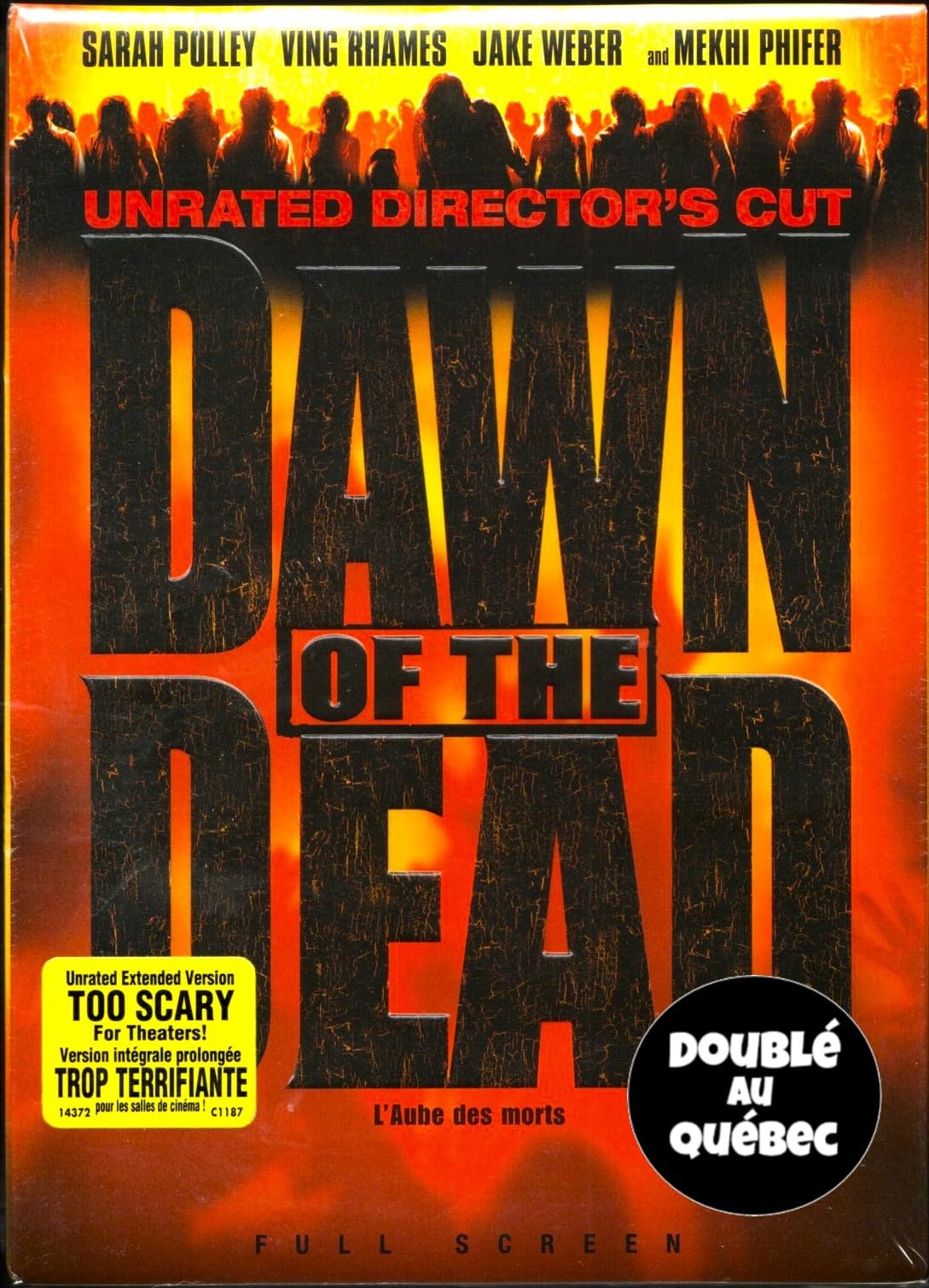 Dawn of the Dead (Full Screen Unrated Director's Cut) by Sarah Polley [DVD]