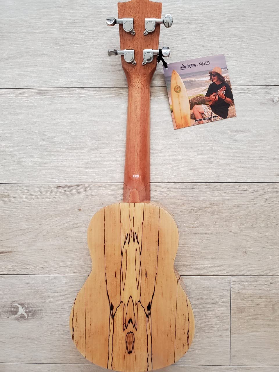 Amazon.co.jp: BONDI UKULELES スポルテッド メイプル材 ウクレレ 