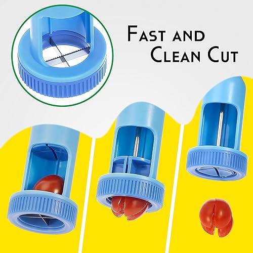 Miniatura 4 de Grape Cutter Tool for Toddlers - Grape Slicer, Grape Quarter Food Tomato Cutter Tool for Toddlers and Baby, Grape Cherry Tomato Slicer - BPA Free