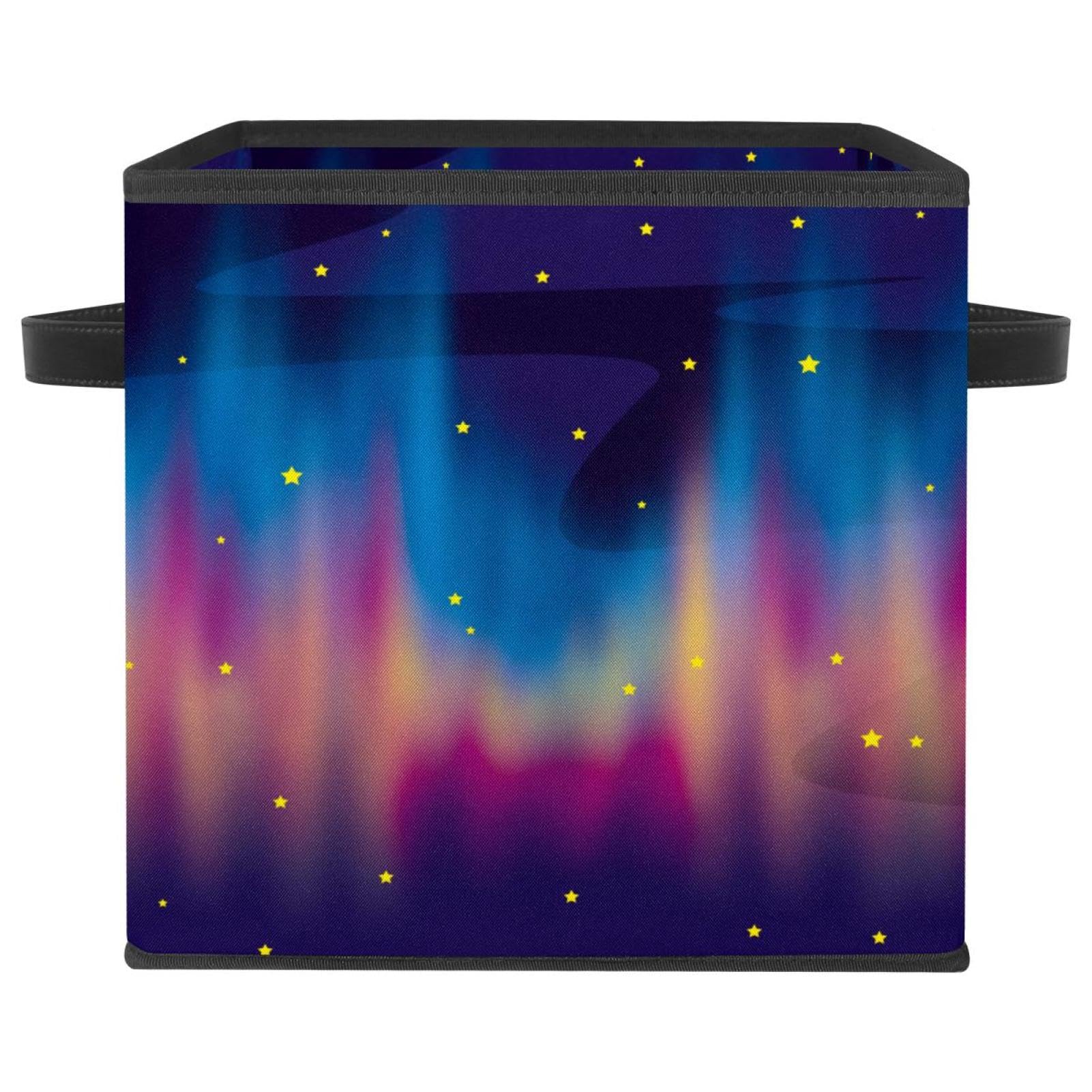Boîte de rangement pliable en tissu pour linge et jouets de maison