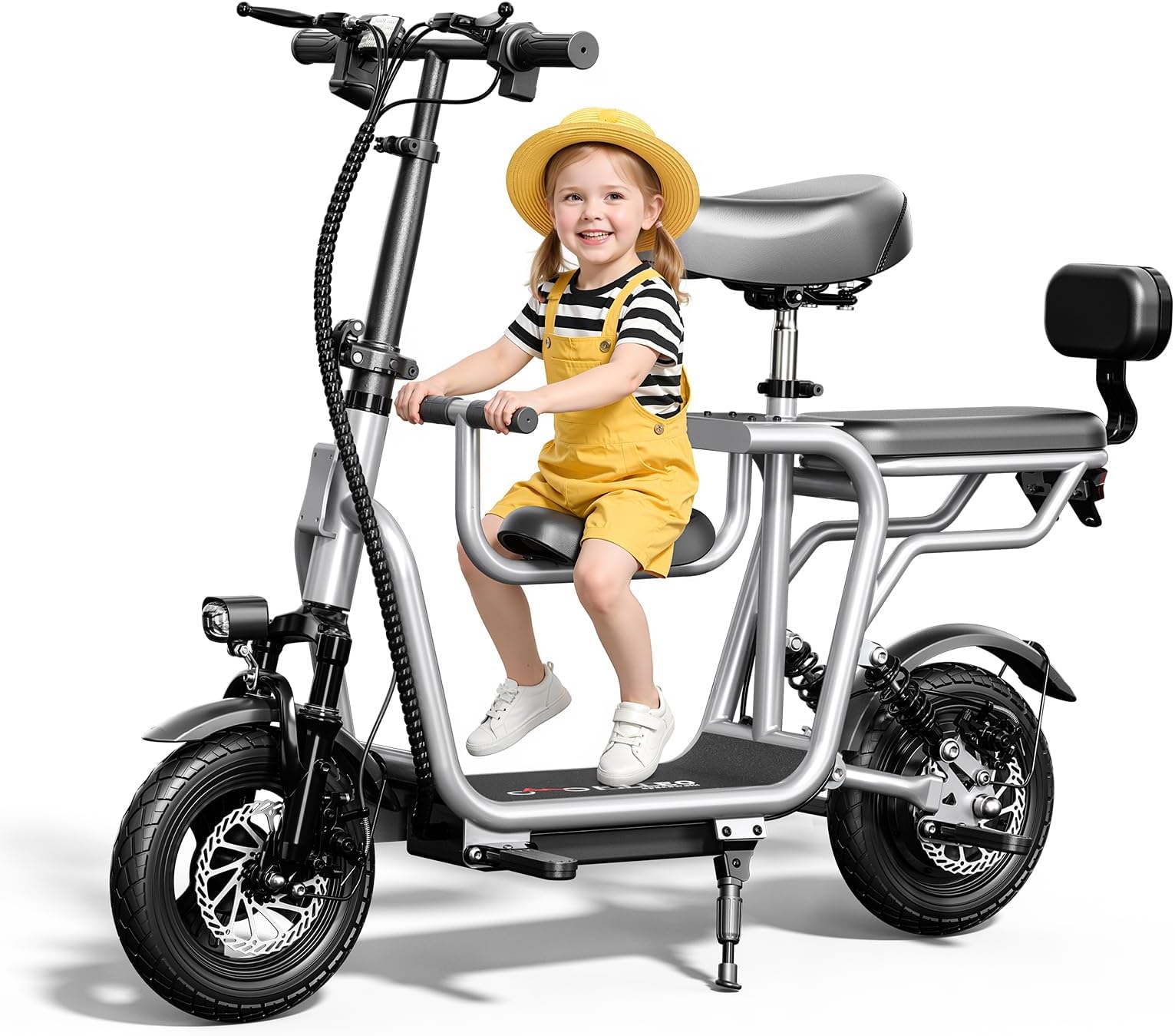 Adult Electric Scooters with 750W Peak Power Motor 20 Mile Range & 18.75mph