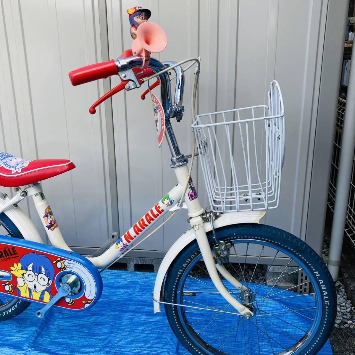 Amazon.co.jp: 当時物 アラレちゃん 自転車 トップセンサー ポピー