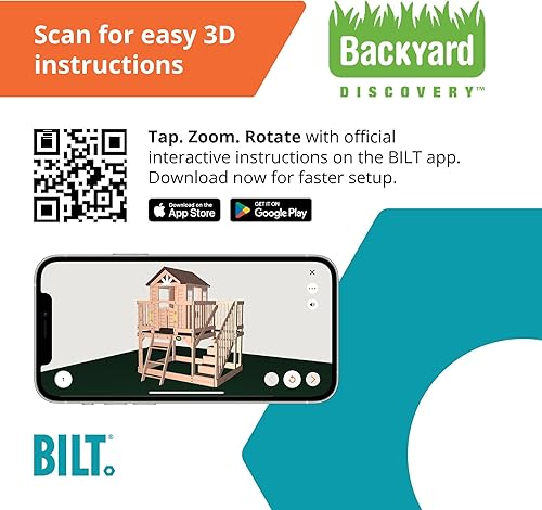 Miniatura 8 de Casa para niños de madera de Backyard Descubrimiento Scenic Heights