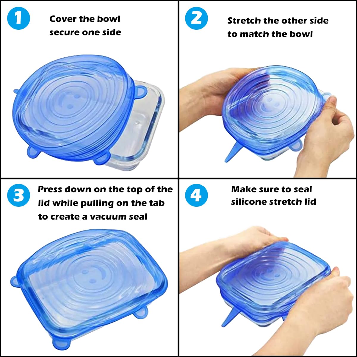 Presine in silicone (confezione da 2), copri manici per wok in ghisa, – Crucible Cookware