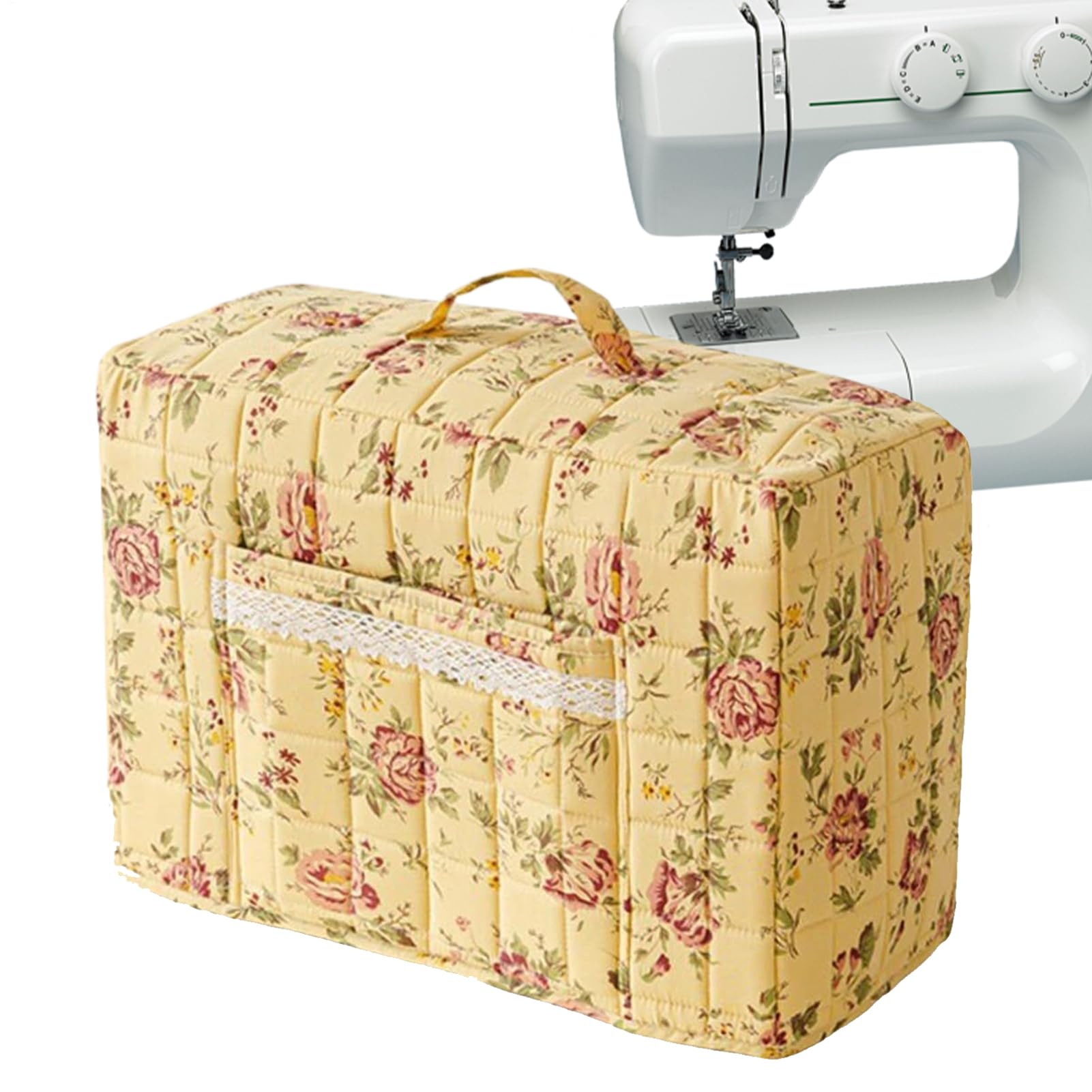 Sac pour machine à coudre portable idéal pour protéger vos projets de tissu à la maison