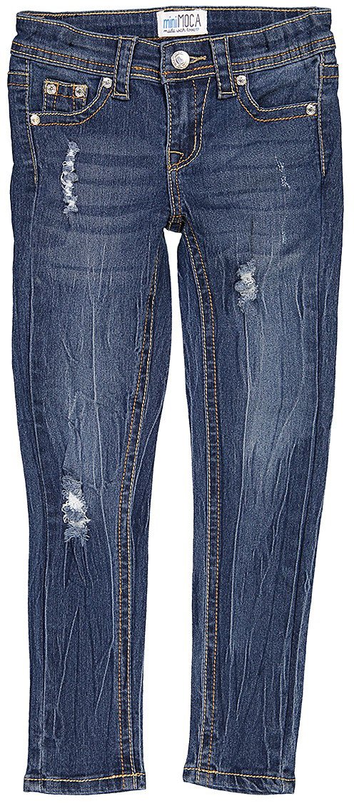ToBeInStyle Girl’s Denim Easy Styling Classic Timeless Everyday Jeans Zip-Up Closure