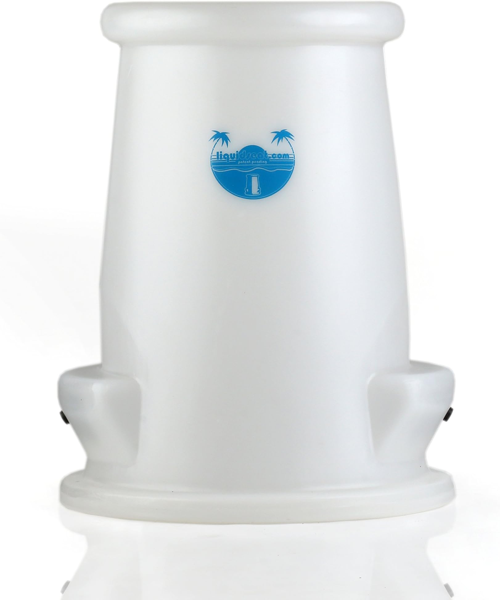 Liquidseat Pool Seat | Pool Chair | Swim Up Bar Stool Natural White
