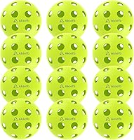 PickleballPaddles 40-Hole Pickleball Balls (6/12/24/48 Pack) - High Bounce, Wind-Resistant, Durable Indoor/Outdoor for Practice & Competition