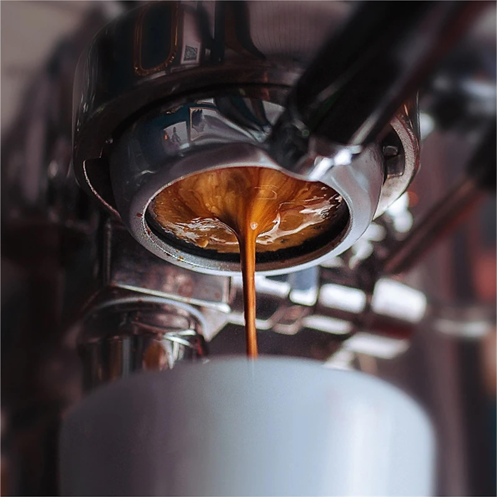 Portafiltro sin fondo de café acero inoxidable