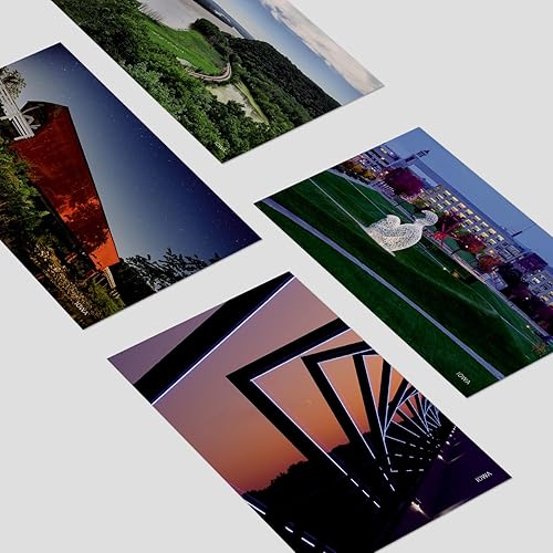 Miniatura 4 de Paquete de 20 postales de paisaje vintage de Estados Unidos de Iowa, tarjetas postales de todo el mundo, tarjetas postales de viaje para regalo de