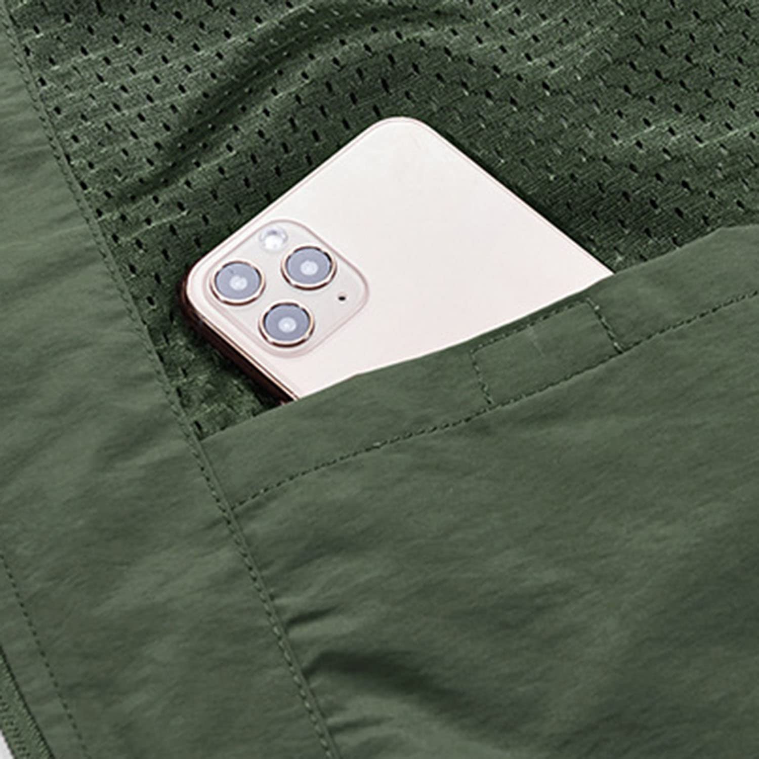 Chaleco Multibolsillos para Hombre Chaleco Transpirable Exterior Chaqueta Casual Sin Mangas para Pesca Fotografía Senderismo