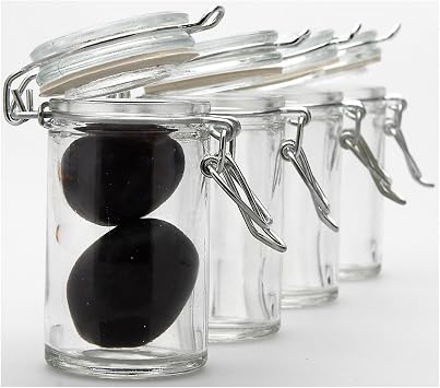 J.B. Prince R580 Glass 2 Oz. Mini Mason Jar