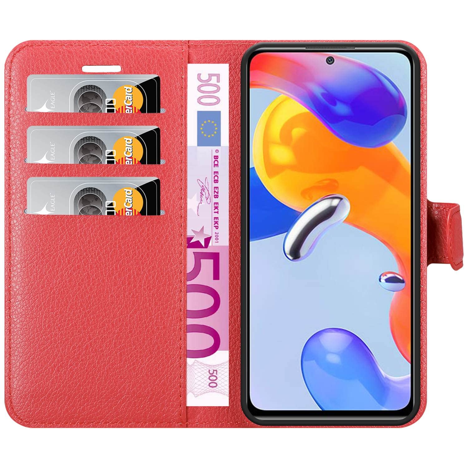 Cadorabo Custodia A Libro Per Xiaomi Redmi Note 11 Pro 4G/5G - Notte, Con Chiusura Magnetica E Porta Carte