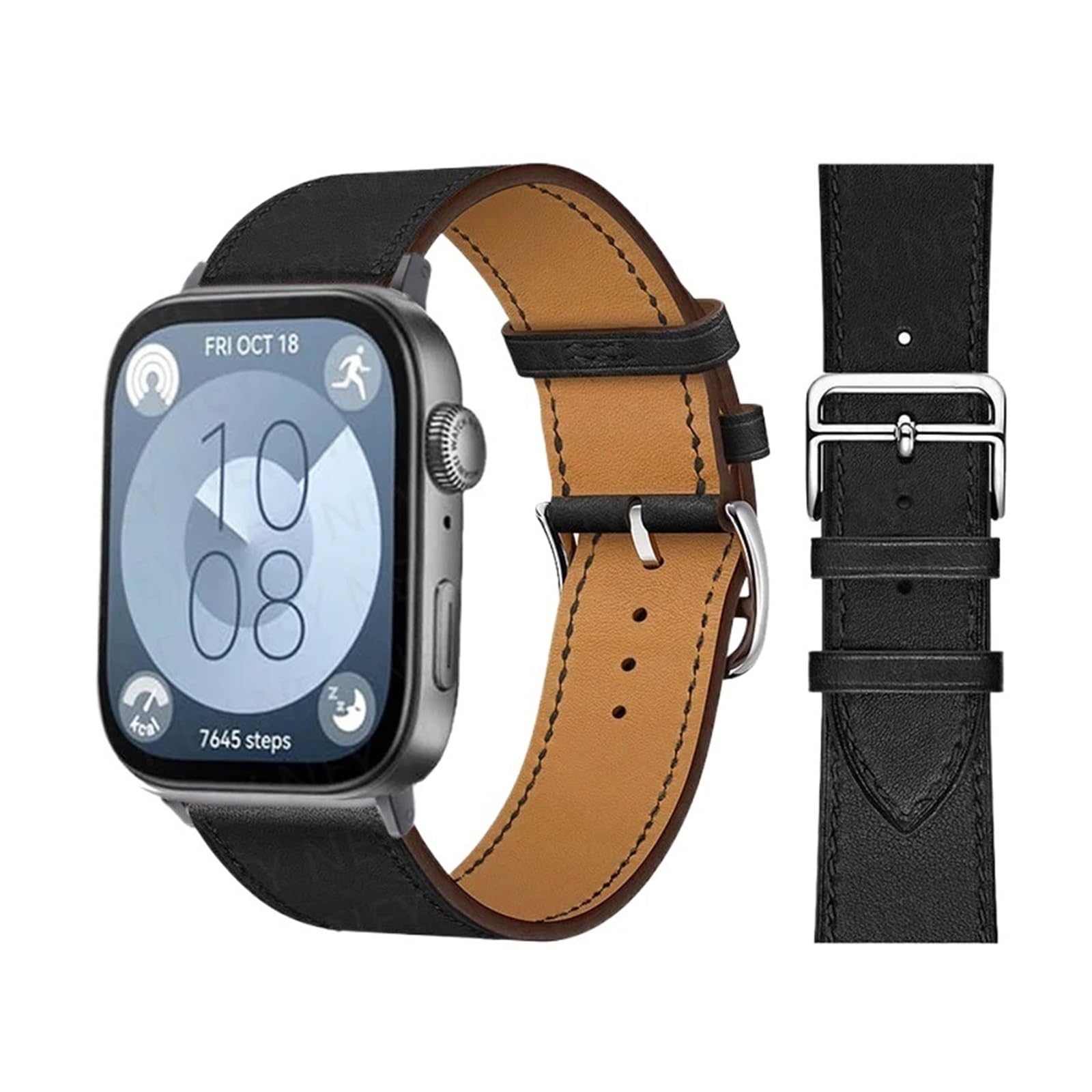 VELORE Pętla retro dla Huawei Watch Fit 3 Pasek włoska skórzana bransoletka z krowienia Opaska na rękę Szybki zamiennik pasmowe pasma obserwacyjne dla Huawei Fit 3 Fit 2 Watch Band