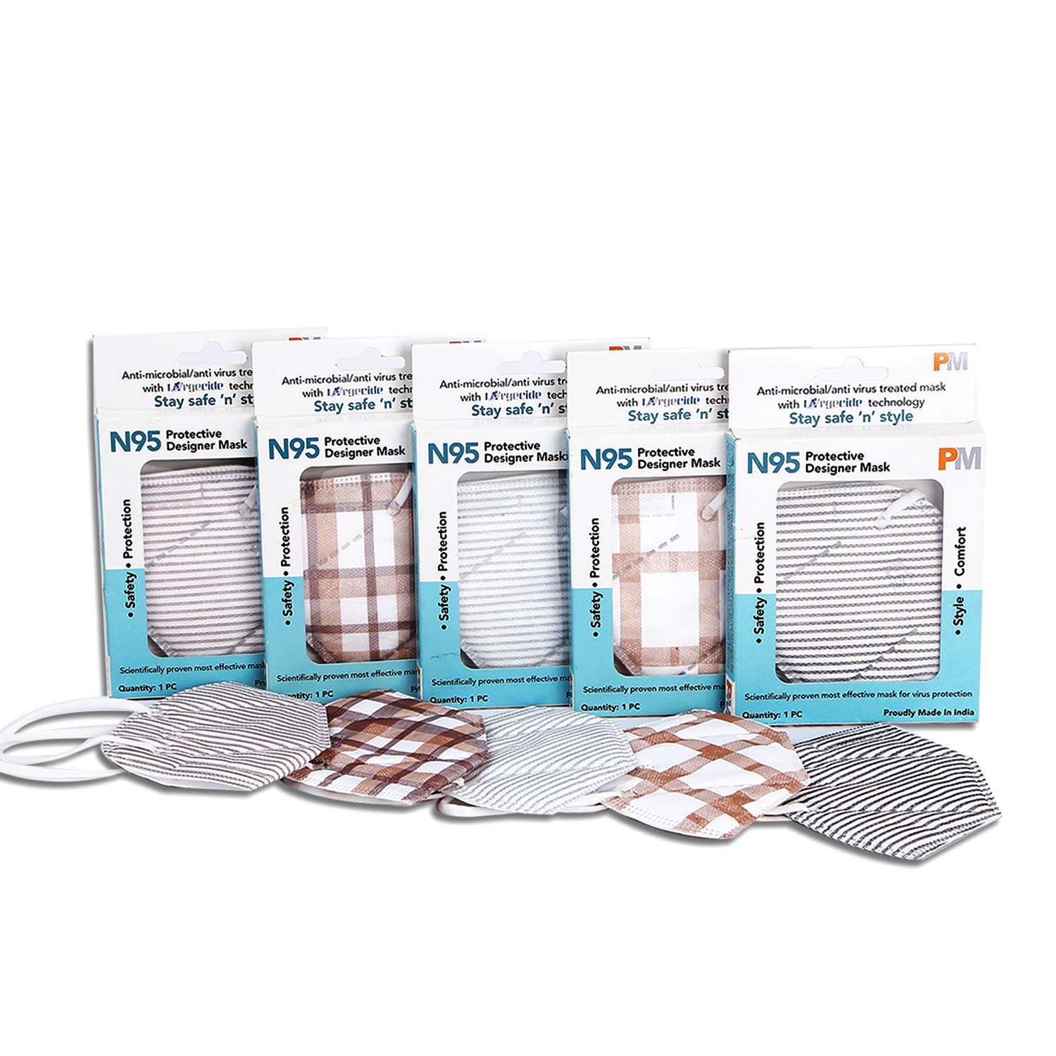 PMN95 Cotton Reusable Without Valve Unisex Face Mask (Earth Collection). (B08QYXD66H) Amazon Price History, Amazon Price Tracker