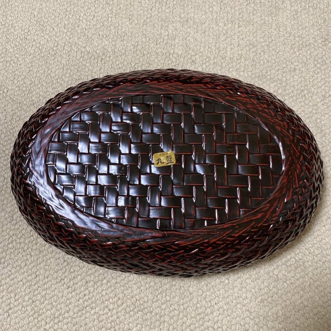 Amazon.co.jp: 久留米 九籃 伝統工芸品 籃胎漆器 : おもちゃ