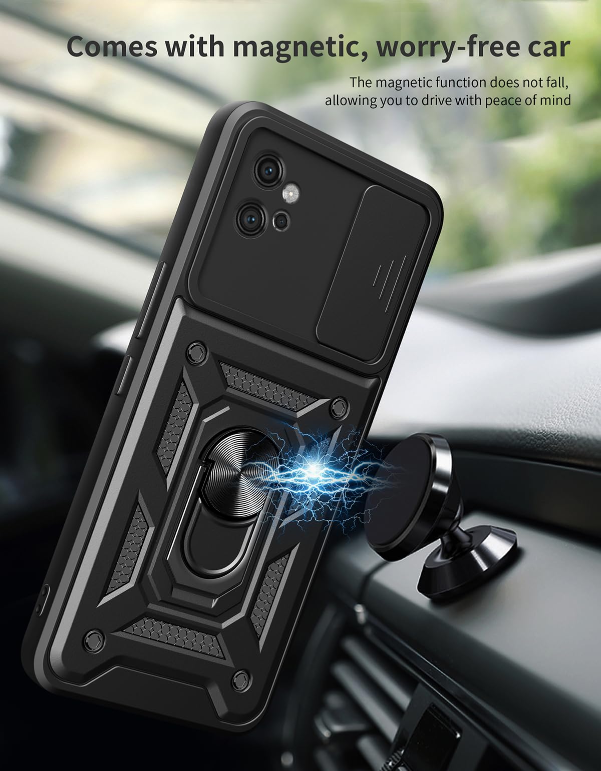 Custodia Glinth per Motorola Moto G32 - Resistente e Pratica