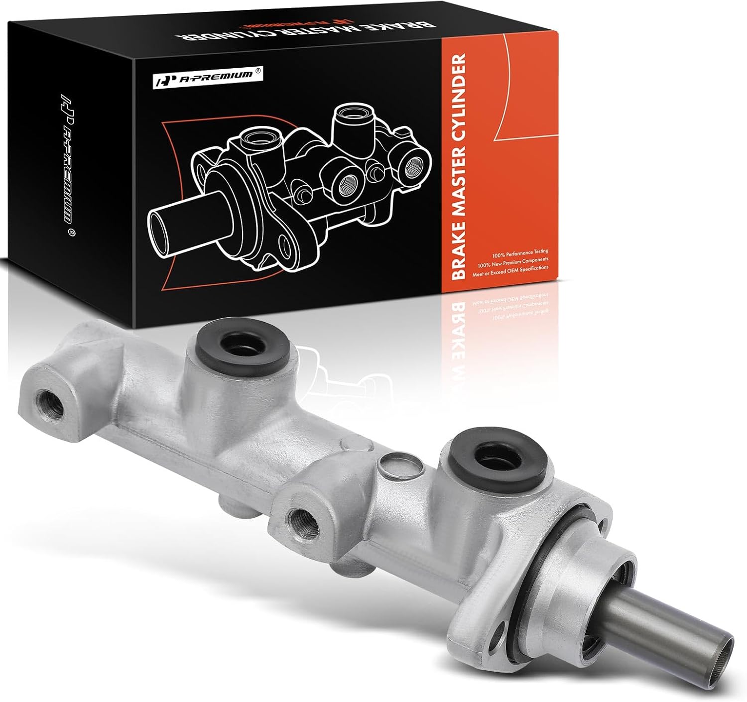 A-Premium Brake Master Cylinder Compatible with BMW Vehicles - 524td E28 1985-1986, 528e E28/E34 1982-1988, 535i E28, 635CSi E28/E34, M6 E28/E34