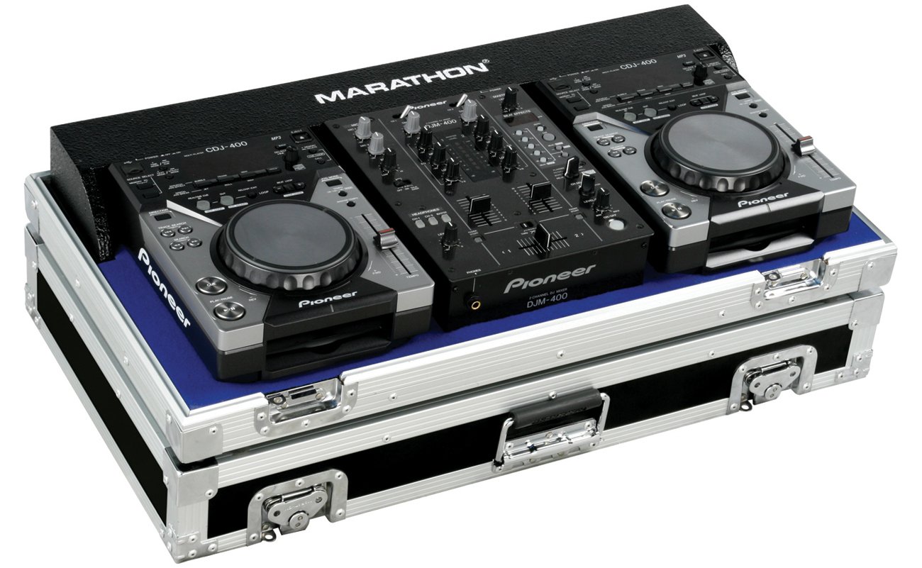 Marathon Flight Road Case MA-CDJ10V2 Coffin Holds 2X Small Format