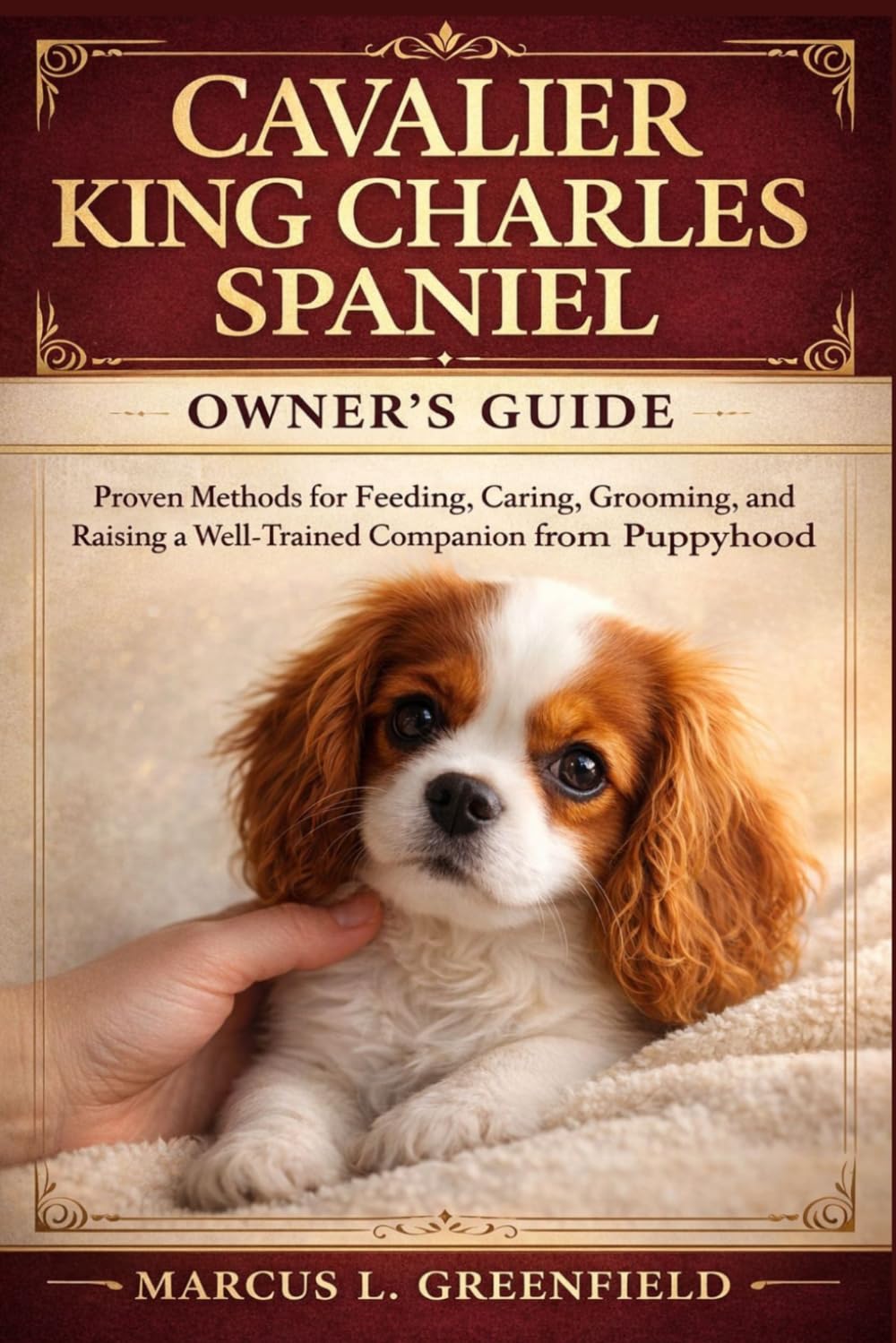 CAVALIER KING CHARLES SPANIEL OWNER’S GUIDE: Proven Methods for Feeding, Caring, Grooming, and Raising a Well-Trained Companion from Puppyhood