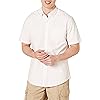 Amazon Essentials Men's Short-Sleeve Oxford Shirt with Pocket