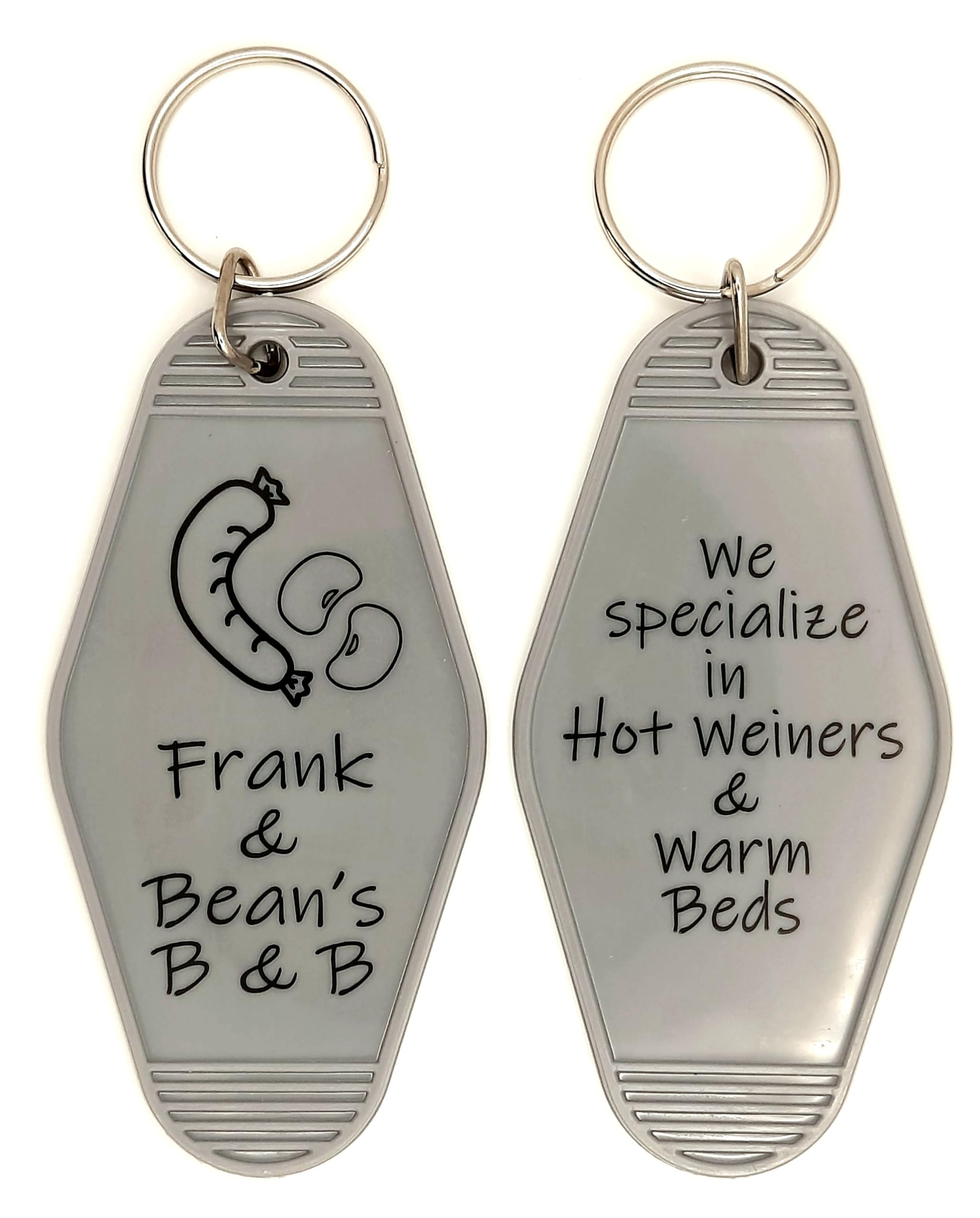 GenericVintage Style Hotel Motel Keychain Novelty Suggestive Funny Two-Sided Adult Humor