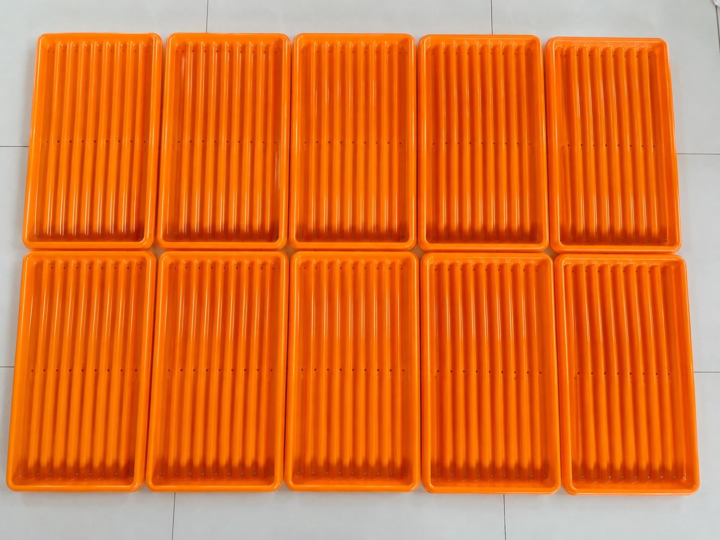 Trust Hdpe Food Grade Pure Germination Tray Set of 10 Pieces-image-46
