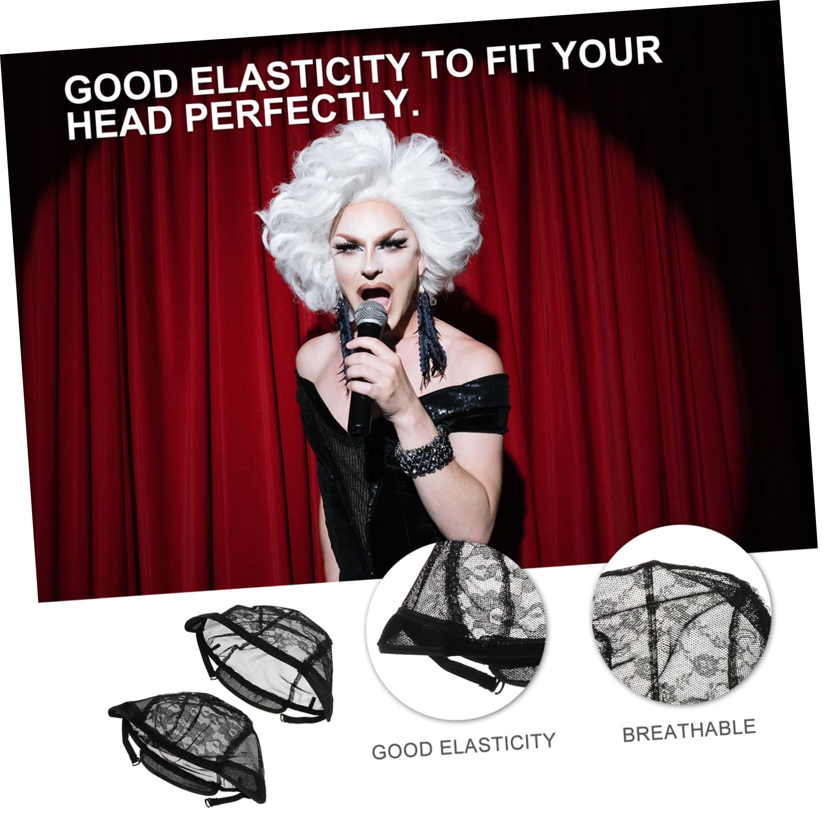 Beaupretty 12 Piezas Gorro De Peluca De Encaje Pelucas Delanteras De Encaje Gorra De Peluca Para Hacer Pelucas Gorro De Peluca De Malla Para Hacer Pelucas Perder Hazme Tela