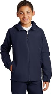 Sport-Tek Youth Hooded Raglan Jacket. YST73 True Navy M