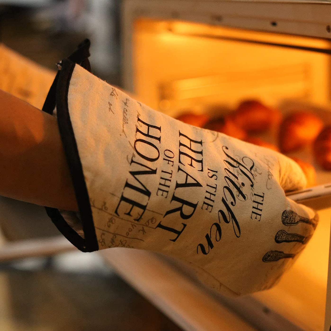 Guantes De Silicona para Horno Resistentes A Altas Temperaturas Almohadilla Aislamiento Térmico Recubrimiento Especial Anti-Escaldado Microondas Espesado