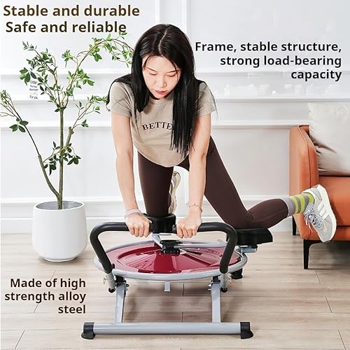 Miniatura 3 de Ocdin Ab Circle Pro Fitness Turntable Abdominal Trainer - Equipo de gimnasio en casa con almohadilla giratoria para rodillas