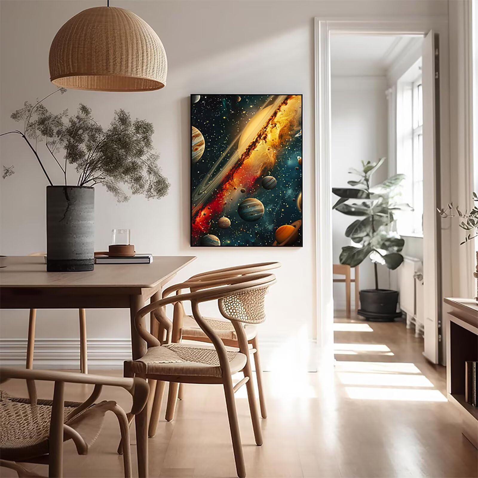 5D DIY diamentowe malowanie gwiaździste niebo, diamentowe malowanie pełny zestaw planety, kryształowe artystyczne hobby kreatywne dorosłe rzemiosło ścieg krzyżykowy obrazy z koralikami na prezent 100
