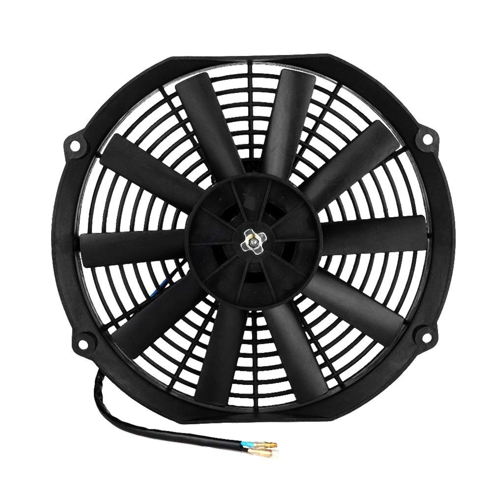 KSTE 12" 12V 80W universal for coche acondicionador de aire del ventilador de refrigeración del motor electrónica Accesorios for el coche