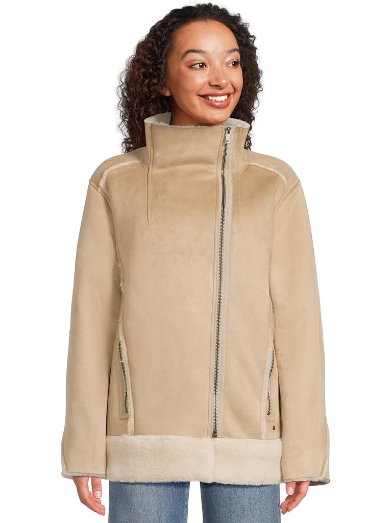 Bone UGG Avelie Luxefluff Jacket