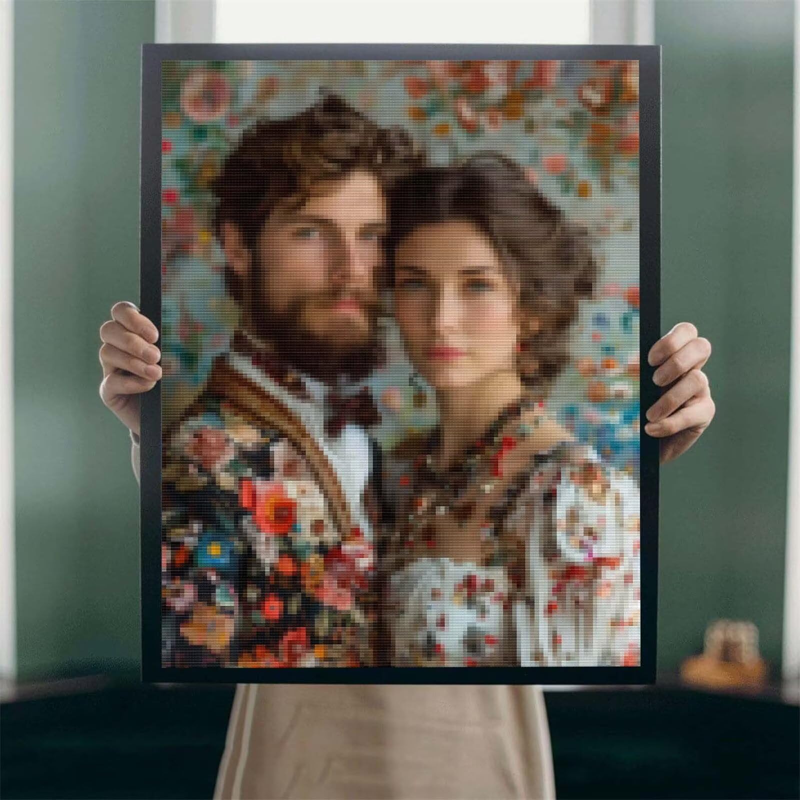 Personalisiertes Diamond Painting – Mach Dein Foto Zum 5D Diamantbild | DIY-Set Bis 100x200 Cm | Perfektes Geschenk