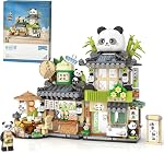 MEIEST Mini City Shop Street View Building Blocks Model Set,Simulation Animals Architecture Collection Particle Construction Building Bricks Toy,Home Decoration (Taiyaki)