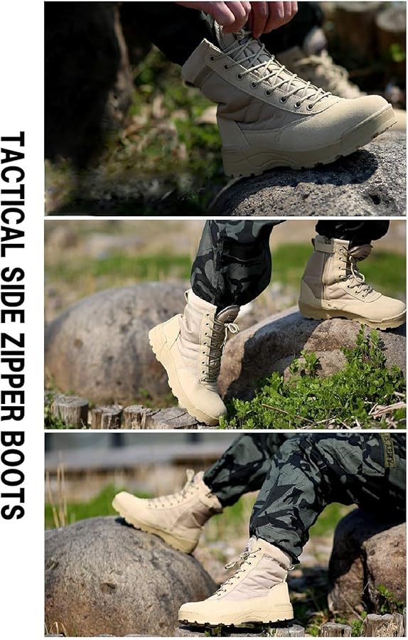 Amazon | [K－JOY] ミリタリーブーツ タクティカルブーツ 迷彩