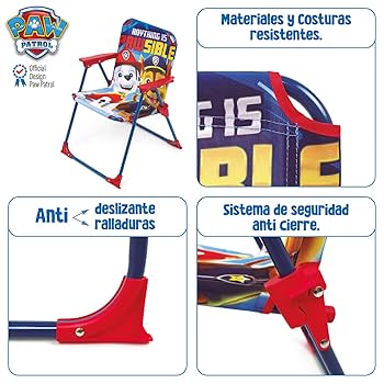 ARDITEX Mickey Mouse Children's Folding Chair, Outdoor Chair 38 X 32 X