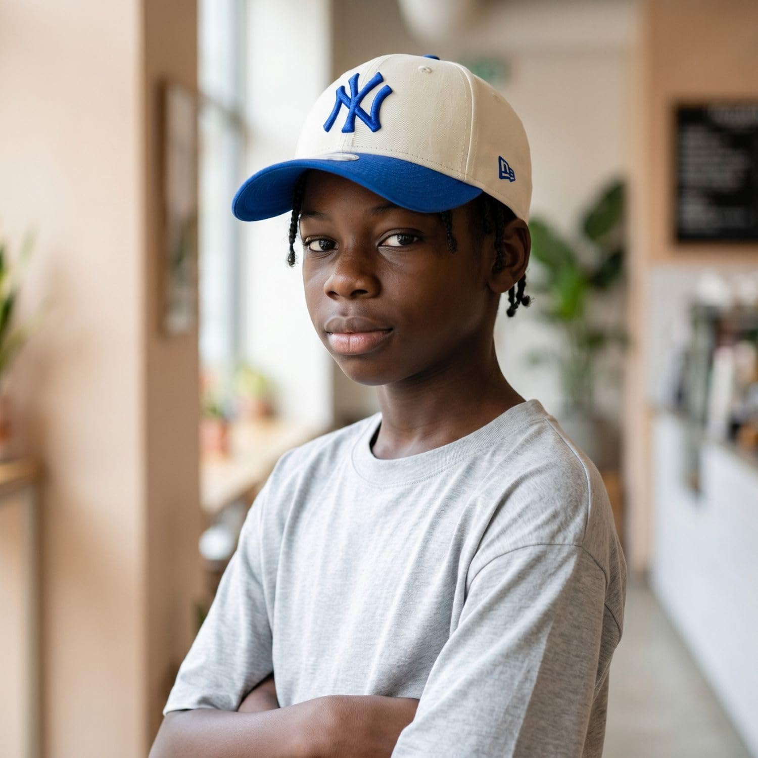 New Era League Ess 940 Fa26 Light Beige Child