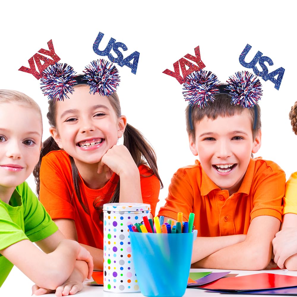 amscan 3902337 Copricapo per feste a tema patriottico, multicolore, 22,9 x 26 cm