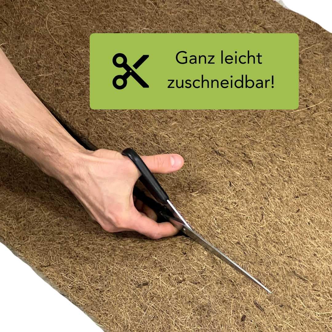 Florade® Alfombra de coco, protección invernal para plantas y plantas en macetas, aislante y transpirable, 100% orgánica, varios tamaños