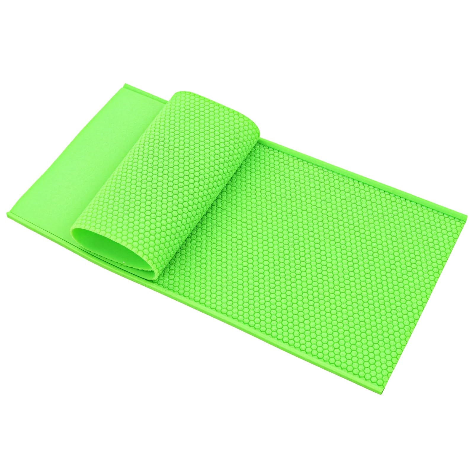 Silikonowa forma do wosku, 43 x 22 cm, szablon prasy z wosku pszczelego ze wzorem plastra miodu, ręczne narzędzie do produkcji arkuszy woskowych ula, sprzęt do hodowli pszczół miodnych do jednolitej