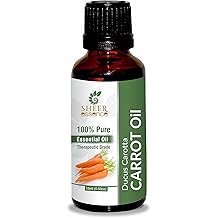 Carrot Oil -Daucus Carota Subsp. Sativus- Essential Oil 100% Pure Natural Undiluted Uncut Therapeutic Grade Oil 1.69 Fl.OZ