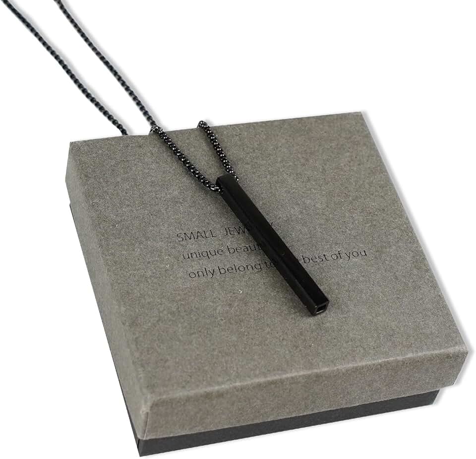 Mindful breathing tool necklace