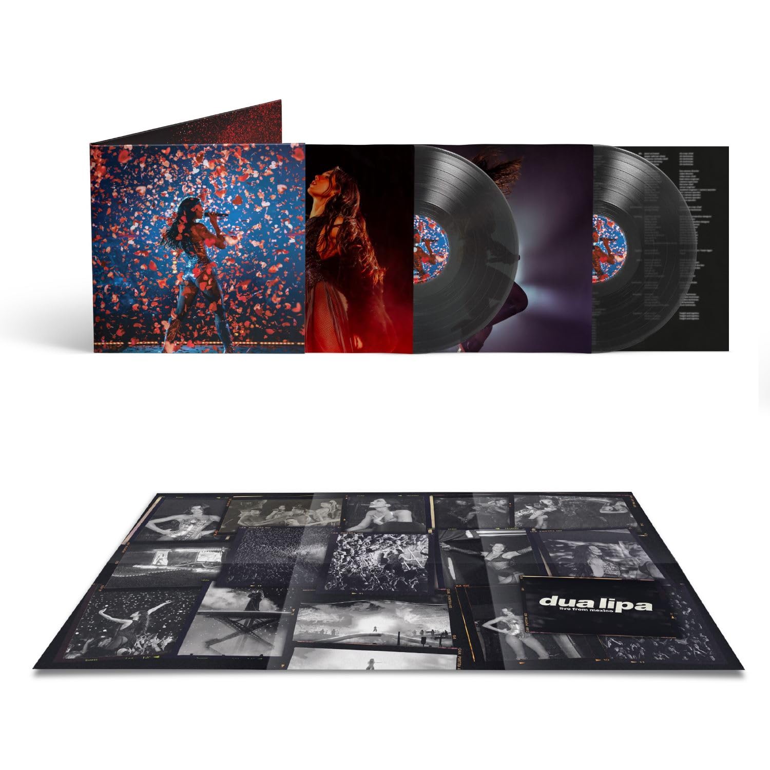 Dua Lipa:   Live from Mexico   (2LP Black Ice Vinyl) (Vinyl)