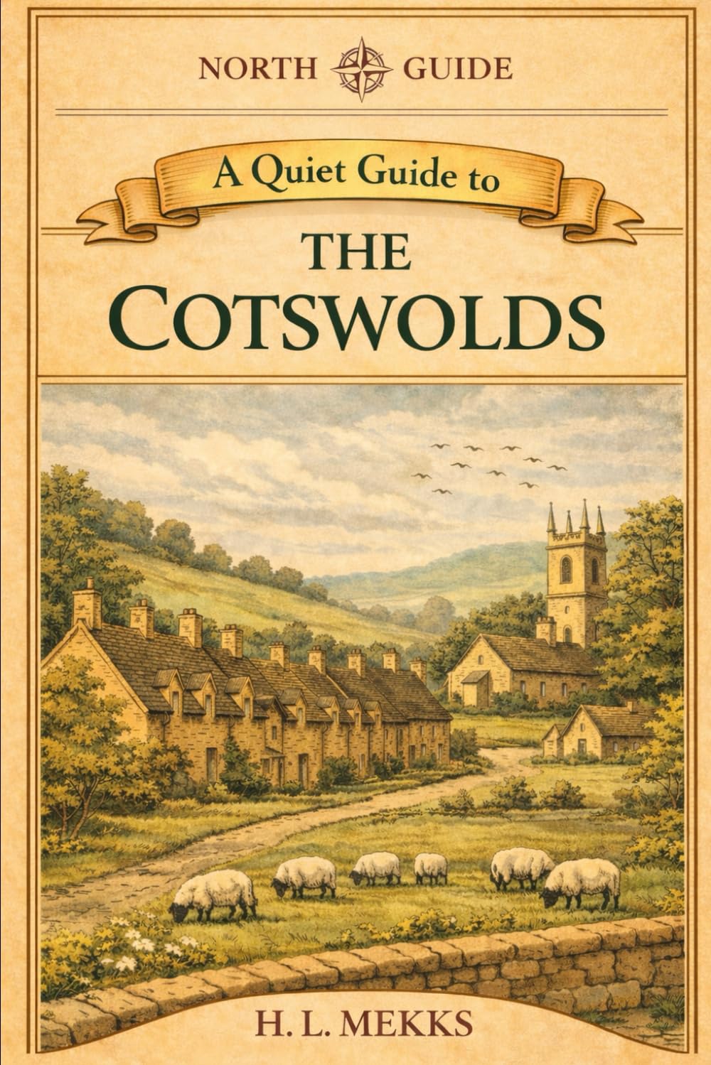The Long Way Between Villages: The Cotswolds, England (NORTH GUIDE PRESS)