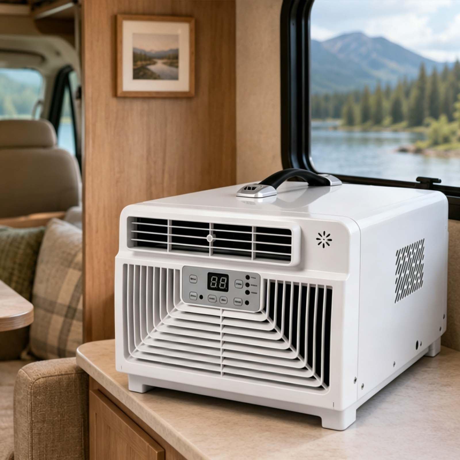 Aire Acondicionado Portátil, Cobertura de 6 M²; Solo Refrigeración 110V