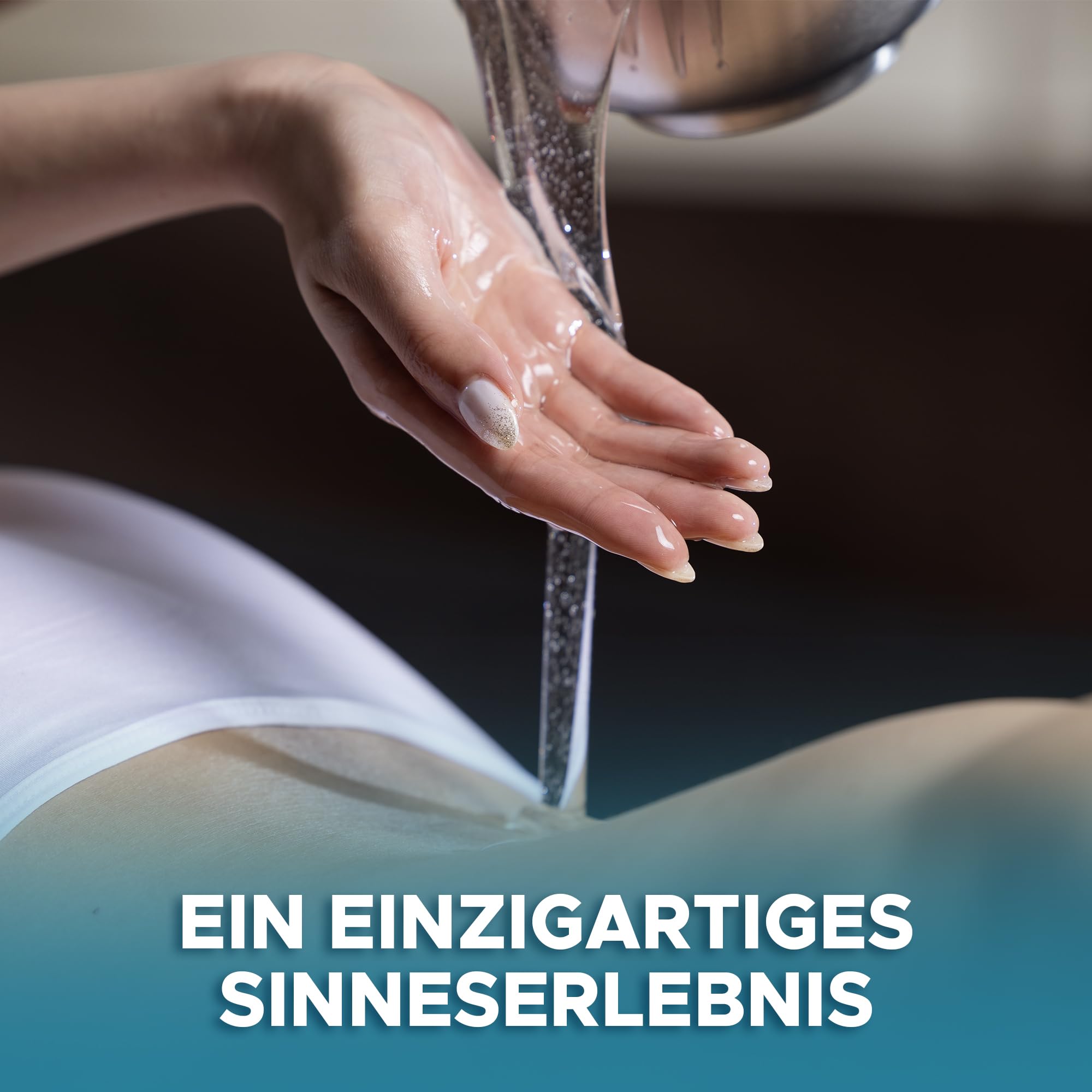 Premium Nuru Massagegel Pulver Platinum, 5x 5 g Sachets, Neutrale Basis, Massageöl Alternative, Made in Japan, Wasserbasiert, Vegan, Parfümfrei, Frei von Parabenen, Ergibt 2,5 Liter