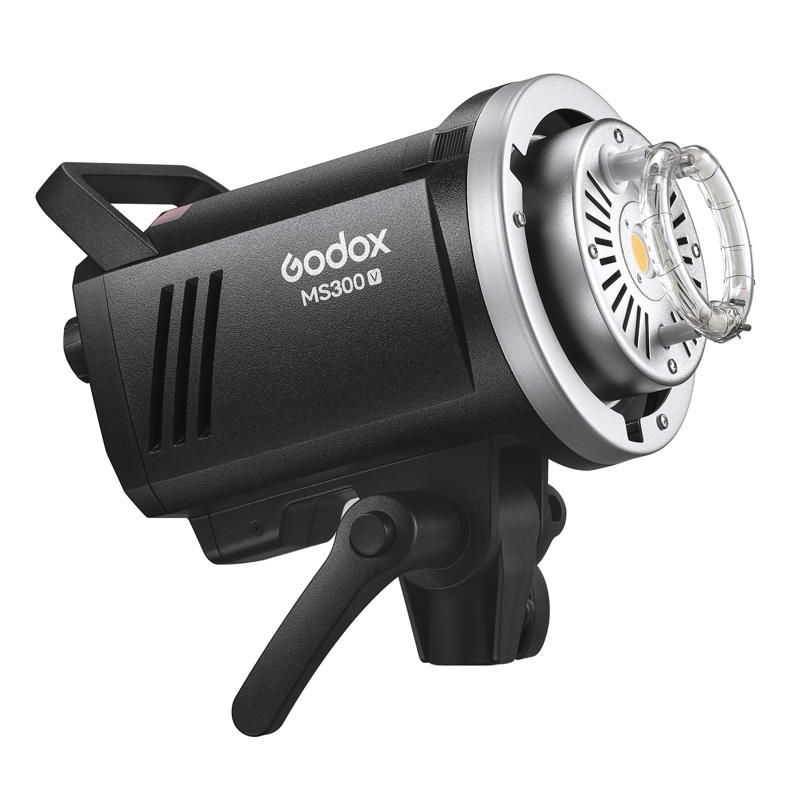 Godox MS300-V, ulepszona lampa błyskowa 300 W, system X 2,4 G, GN58, 0,1-1,8 s, czas recyklingu, 5600 ± 200 K, uchwyt Bowens do portretów, mody, reklamy