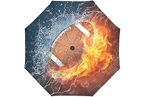 American Football Folding Umbrella: Windproof and Unbreakable